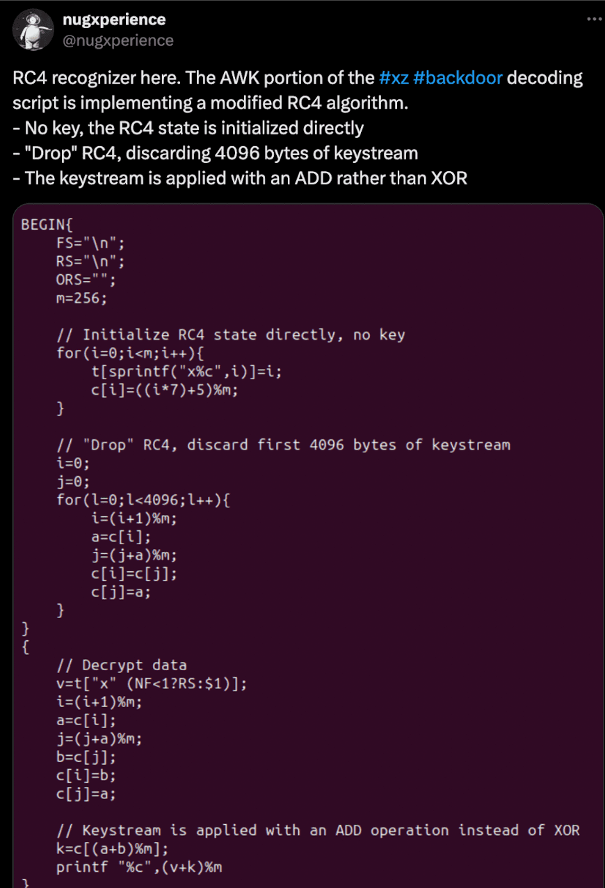 How the xz backdoor/malware/spyware led cyberstorm.mu to audit widely used cryptography (encryption) and make it better !